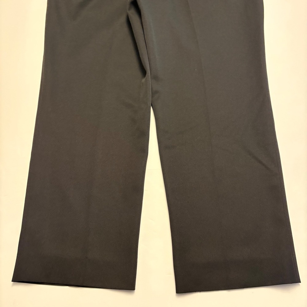Levi Strauss Action Slacks Mens 42x32 Black Vintage Straight Leg Trousers - Picture 4 of 11
